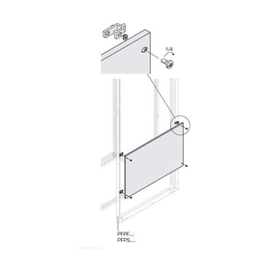 Панель глухая H=150мм W=600мм ABB 1STQ007479A0000