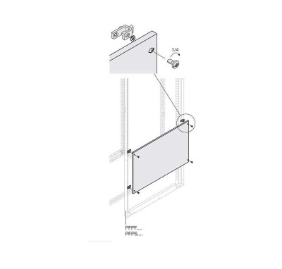 Панель глухая H=600мм W=600мм ABB 1STQ007485A0000