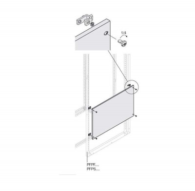 Панель глухая H=50мм W=800мм ABB 1STQ007489A0000