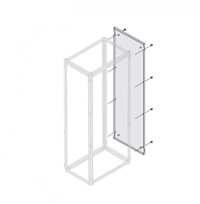 Панель задняя лев. H=1800мм W=625мм ABB 1STQ007617A0000