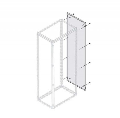 Панель боковая IP30/40 H=2000мм D=200мм ABB 1STQ007618A0000