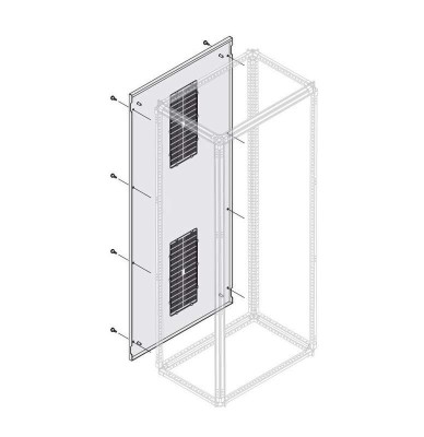 Панель задняя/боковая вент. IP30 H=1800ммW=300мм ABB 1STQ007630A0000