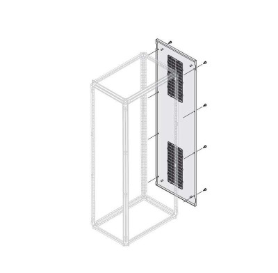 Панель боковая вент. IP30 H=1800мм D=700мм ABB 1STQ007634A0000