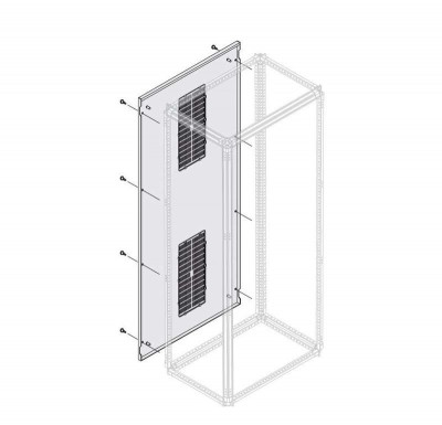 Панель задняя вент. IP30 H=1800мм W=800мм ABB 1STQ007636A0000