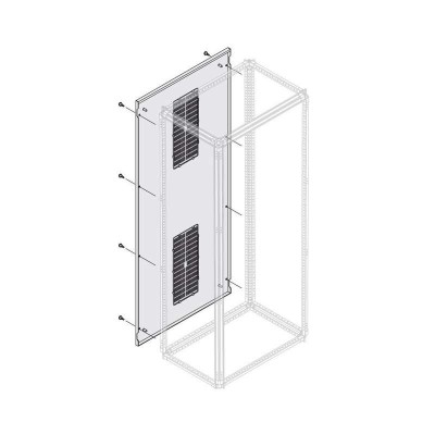 Панель задняя вент. IP30 H=1800ммD=1000мм ABB 1STQ007638A0000