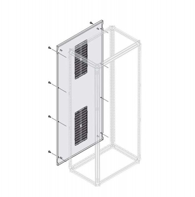 Панель задняя вент. IP30 H=2000мм W=800мм ABB 1STQ007646A0000