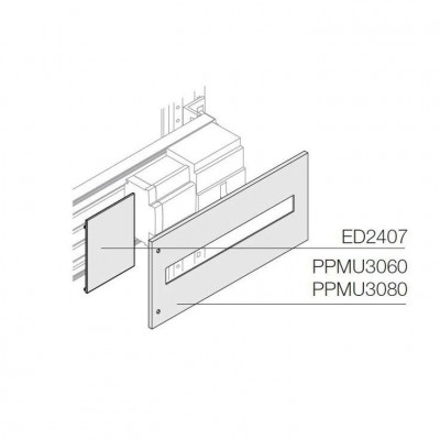 Панель модульная для UNIFIX 300X800мм ABB 1STQ008300A0000