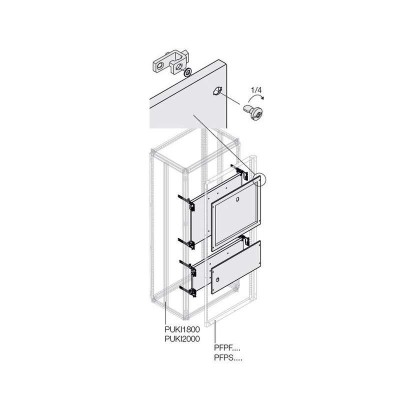 Комплект установочный ОТ315/400 H=450мм W=600мм ABB 1STQ008399A0000