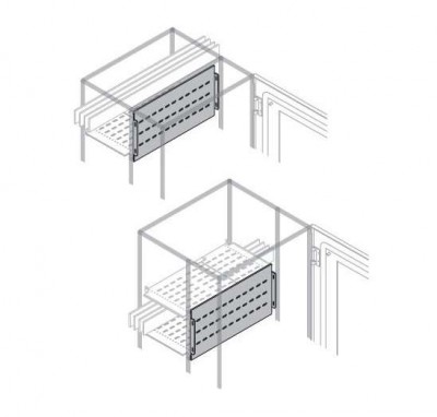 Перегородка фронтальная сист. шин H300мм W1000мм ABB 1STQ008546A0000