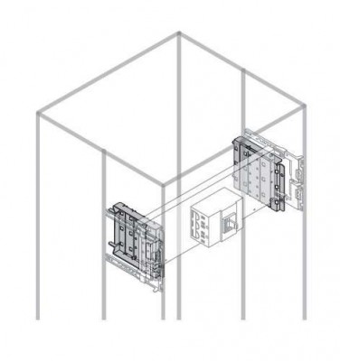 Перегородка ячейки боковая H=400мм ABB 1STQ008699A0000