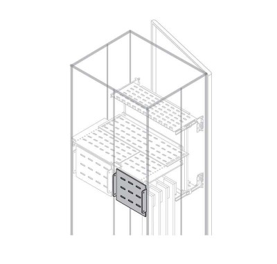 Перегородка верт. задняя H=175мм W=400мм ABB 1STQ008764A0000