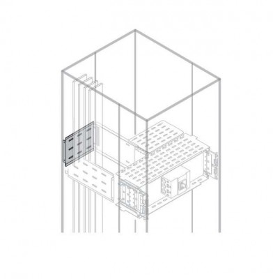 Перегородка верт. задняя H=200мм W=400мм ABB 1STQ008765A0000