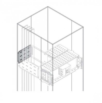 Перегородка верт. задняя H=600мм W=400мм ABB 1STQ008773A0000