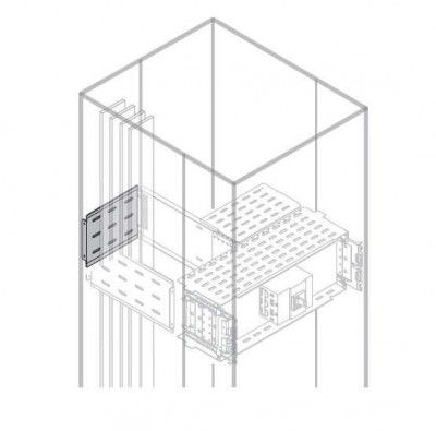 Перегородка верт. задняя H=400мм W=800мм ABB 1STQ008790A0000