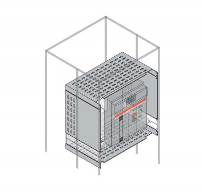 Перегородка 2A-3A E2.2 H=600мм W=600мм ABB 1STQ009057A0000