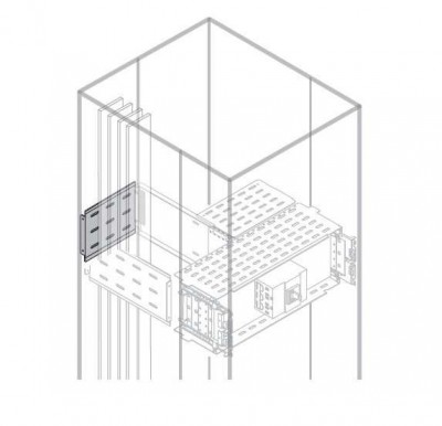 Перегородка верт. задняя H=800мм W=400мм ABB 1STQ009123A0000
