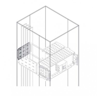 Перегородка верт. задняя H=1000мм W=400мм ABB 1STQ009124A0000