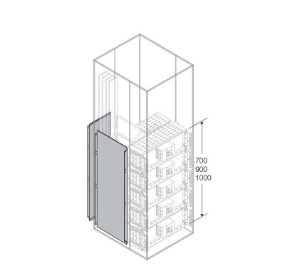 Перегородка верт. боковая H=700мм D=900мм ABB 1STQ009133A0000