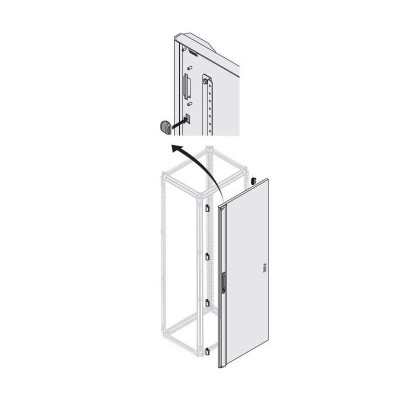 Дверь глухая IP40/41 H=2000мм W=250мм ABB 1STQ009383A0000