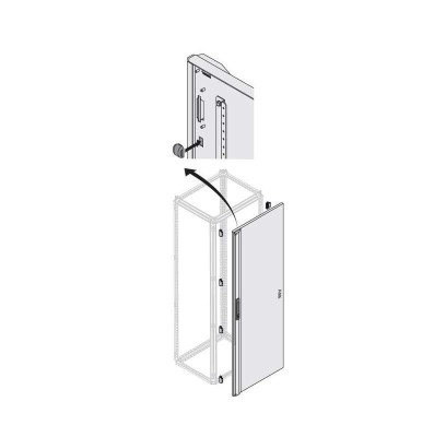 Дверь глухая IP40/41 H=1800мм W=500мм ABB 1STQ009413A0000