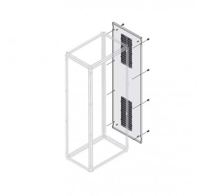 Панель боковая вент. IP30 H=2000мм D=750мм ABB 1STQ009919A0000