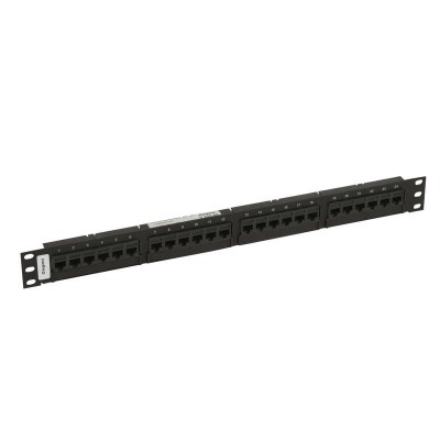 Патч-панель UTP 24RJ45 кат.5е 110 с органайзером Leg 033580
