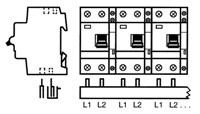 Разводка шинная 2ф PS2/48H ABB 2CDL220001R1048