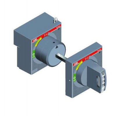 Рукоятка поворотная на дверцу RHE_EM T1-T2-T3 EMER.RETURNED ABB 1SDA051384R1