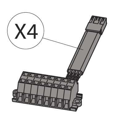 Разъем для подкл. электрических аксессуаров X4 FOR PR222DS/P/PD T4..T6 F ABB 1SDA055060R1