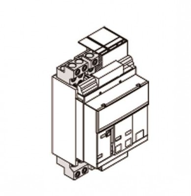 Комплект силовых выводов фикс. части FC CuAl 4х240 E1.2 W FP (уп.3шт) ABB 1SDA073995R1