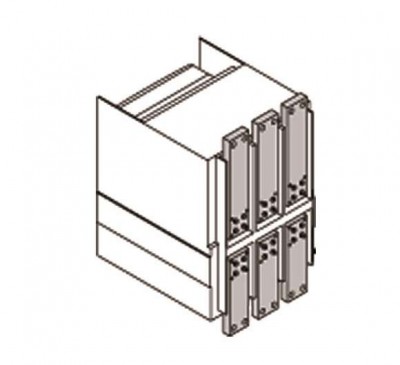 Комплект силовых выводов фикс. части F на верхние выводы E6.2 W FP (уп.4шт) ABB 1SDA074113R1