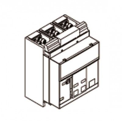 Комплект силовых выводов стац. выкл. F на верхние выводы E4.2 F (уп.4шт) ABB 1SDA074131R1