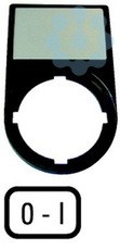 Держатель с шильдиком 0-I M22S-ST-X89 EATON 218147