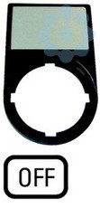 Держатель с шильдиком OFF M22S-ST-GB5 EATON 218300