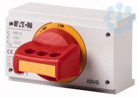 Ручка поворотная прямого монтажа красный с блокировкой NZM1 NZM1-XDVGR EATON 285249