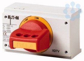 Ручка поворотная с замком на ручке размер 1 NZM1-XDTVR красн./желт. EATON 260142