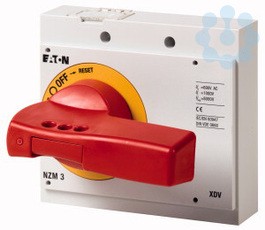 Ручка поворотная с замком размер 4 NZM4-XDVR красн./желт. EATON 266610