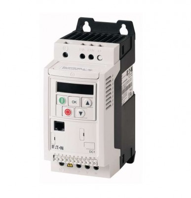 Преобразователь частоты DC1-322D3NN-A20N 3~/3~230В 2.3A 0.37кВт IP20 EATON 169255