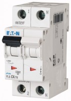 Выключатель автоматический модульный 2п (1P+N) C 4А 6кА PL6 EATON 106030