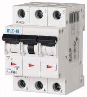 Выключатель автоматический модульный 3п C 40А 10кА PL7 EATON 263413