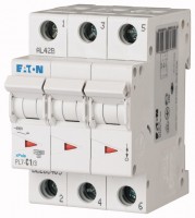 Выключатель автоматический модульный 3п C 1А 10кА PL7 EATON 263403