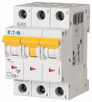 Выключатель автоматический модульный 3п C 25А 10кА PL7-C25/3 EATON 263411
