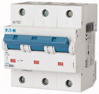 Выключатель автоматический модульный 3п B 20А 25кА PLHT-B20/3 EATON 248024