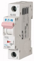 Выключатель автоматический модульный 1п C 2А 10кА PL7-C2/1 EATON 262699