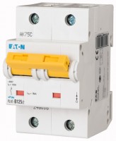 Выключатель автоматический модульный 2п B 125А 15кА PLHT-B125/2 EATON 248006