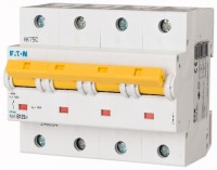 Выключатель автоматический модульный 4п B 125А 15кА PLHT-B125/4 EATON 248084
