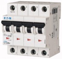 Выключатель автоматический модульный 4п C 20А 25кА FAZT-C20/4 EATON 240966