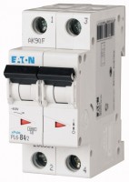 Выключатель автоматический модульный 2п B 4А 6кА PL6-B4/2 EATON 286551