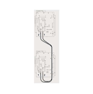 Плата для мех. блокировки фикс. части тип A E1.2 (часть 4) ABB 1SDA073896R1