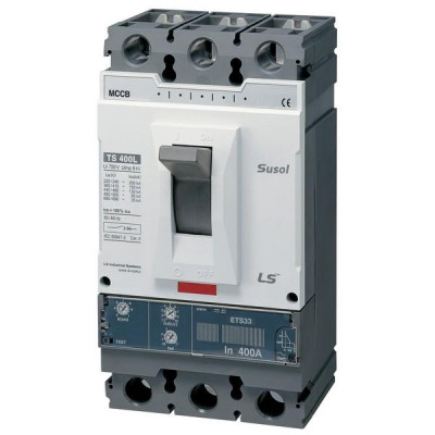 Выключатель автоматический 3п 400А 65кА 3T TS400N ETS33 LS Electric 0108005100